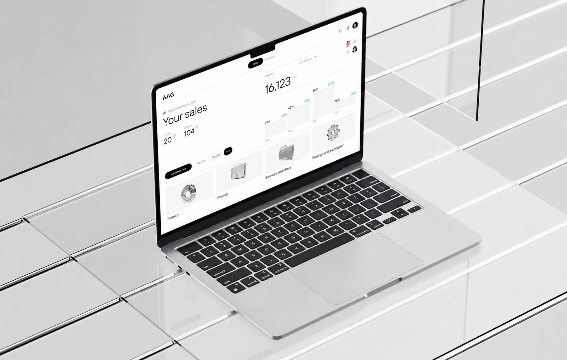aag — corporate site of a developer