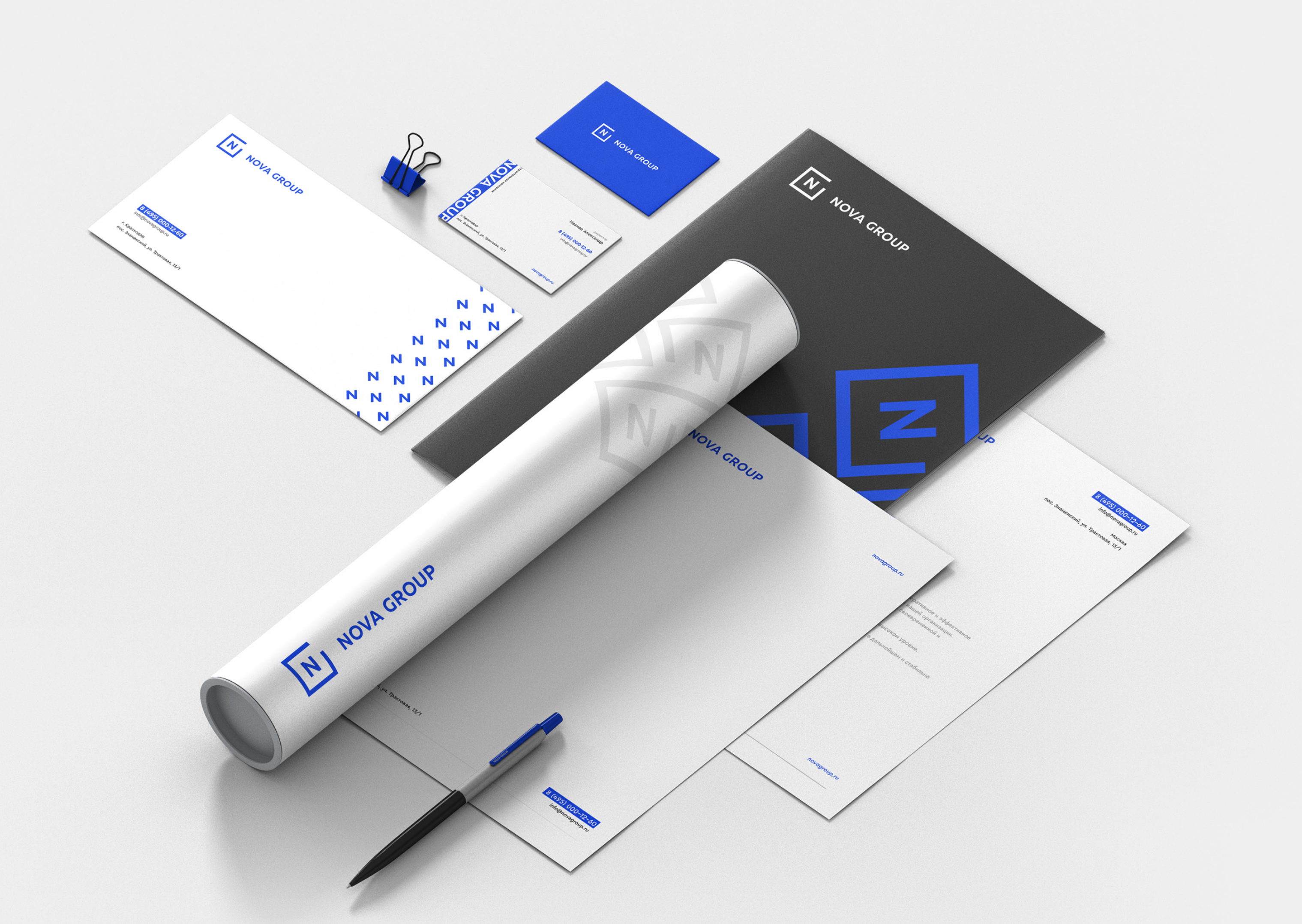 Nova group — corporate identity